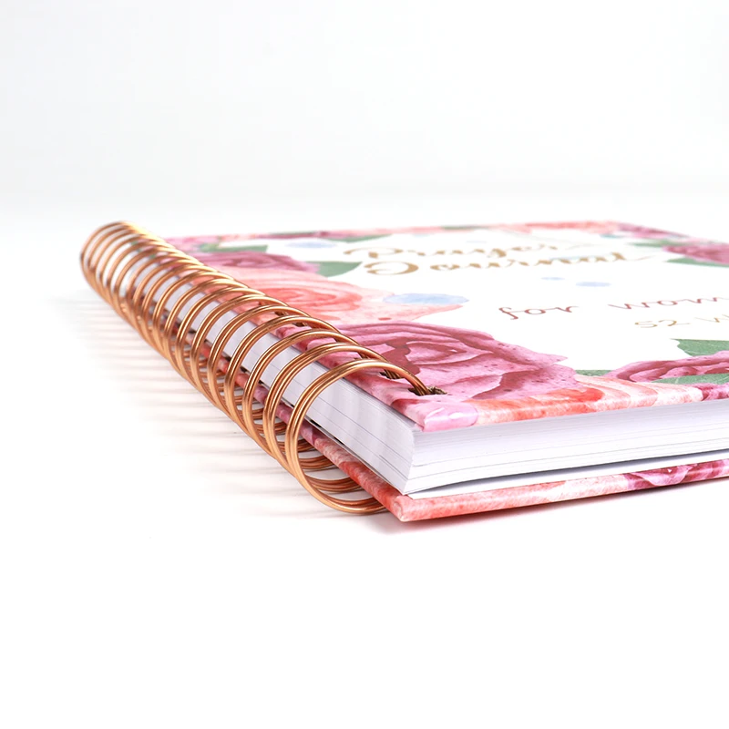 52 Week Custom Printing Spiral Christian Products Prayer Journal
