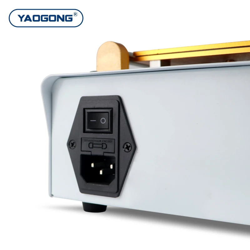 Вакуумный сепаратор YAOGONG 948D с ЖК-экраном и встроенным насосом для ремонта экрана мобильного телефона iPhone