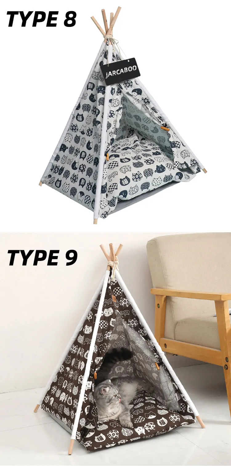 Outdoor Foldable Breathable Portable Durable Cat Dog Bed Pet Camping Tent House