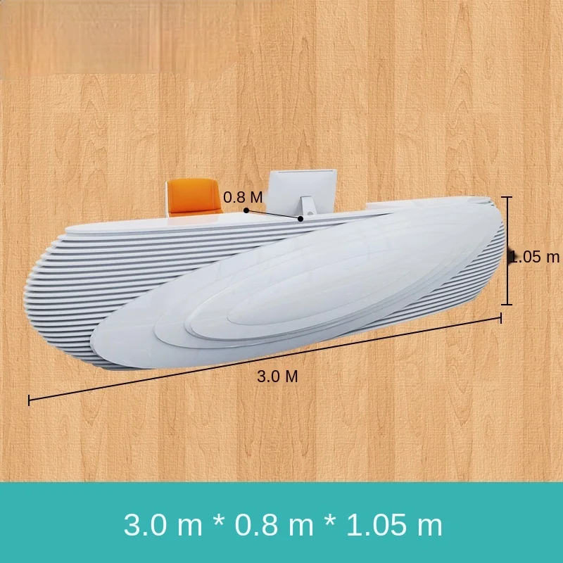 Reception counter modern fashion hotel front desk beauty salon bar counter cashier