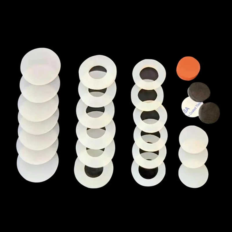 Полноразмерная 1 2 3 4 5 6 дюймов мм самоклеящаяся УФ-стойкая силиконовая резиновая прокладка