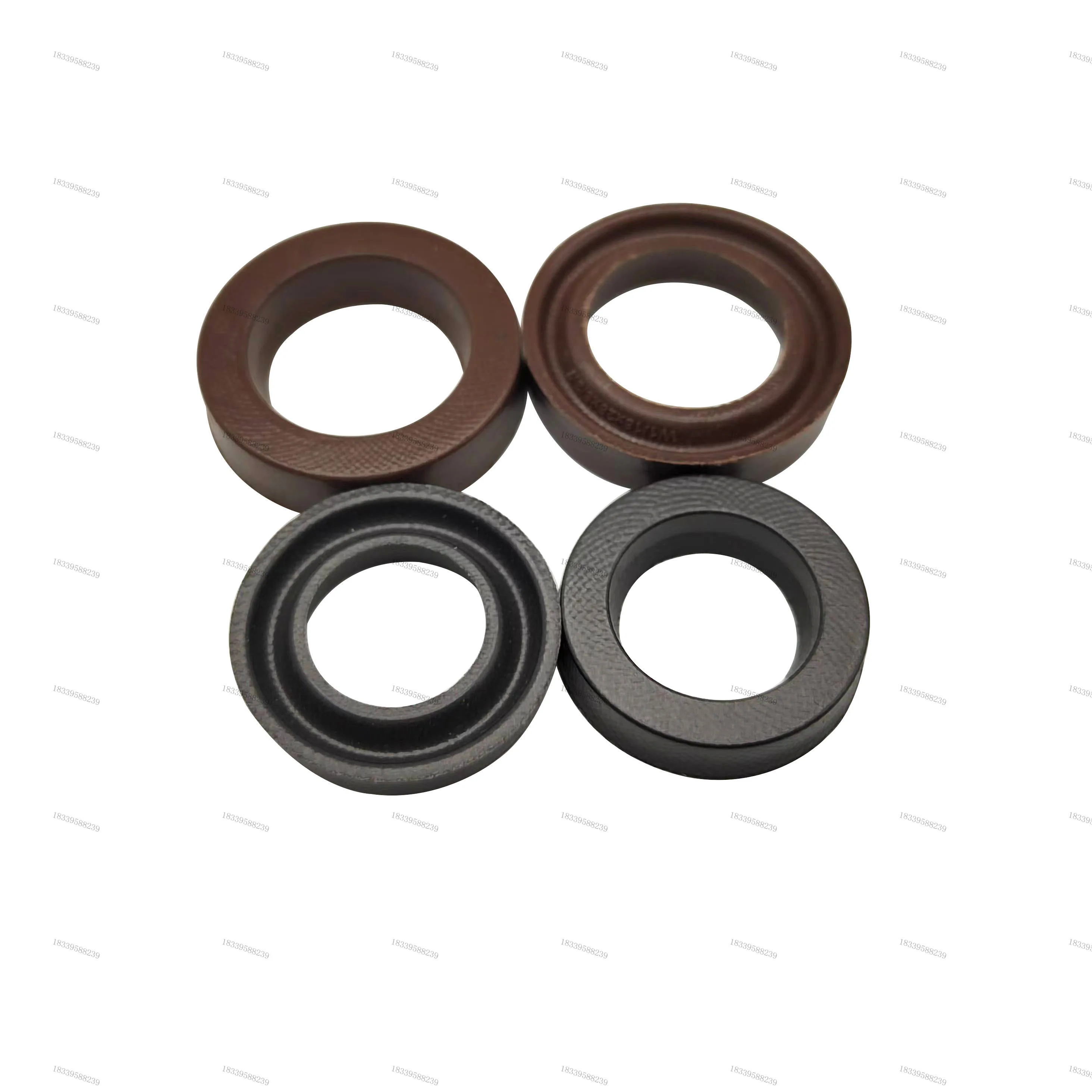 High pressure cleaning machine pump head seal made of aramid fiber material, high-pressure water seal U-shaped and V-shaped