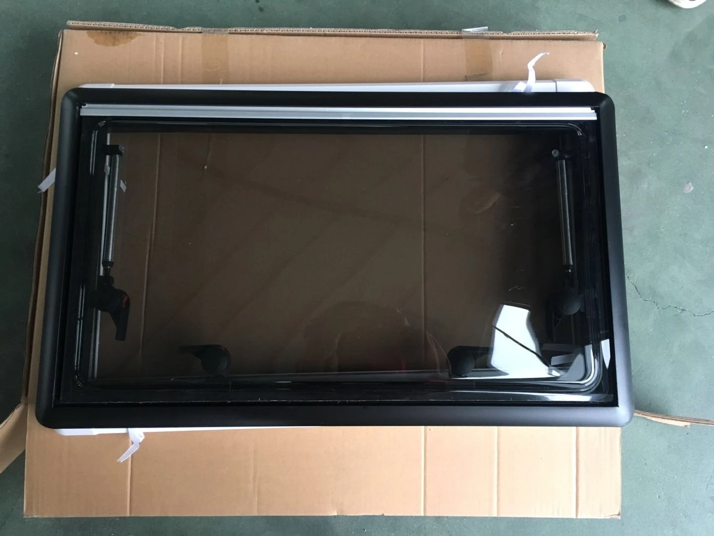 RV caravan motorhome window