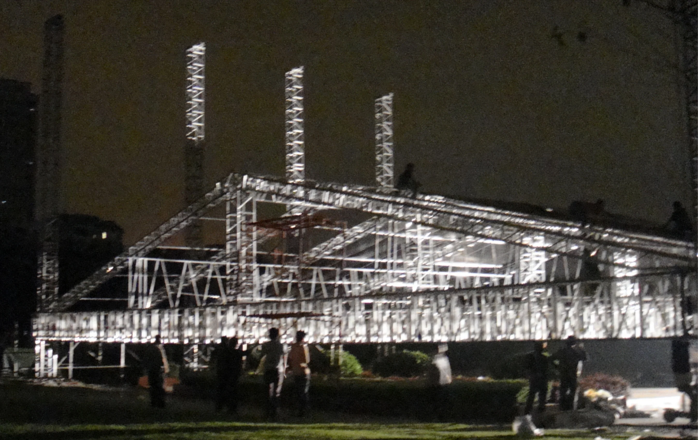 Aluminum Square Truss Spigot Truss Aluminum Podium Truss Pillar For Concert Event