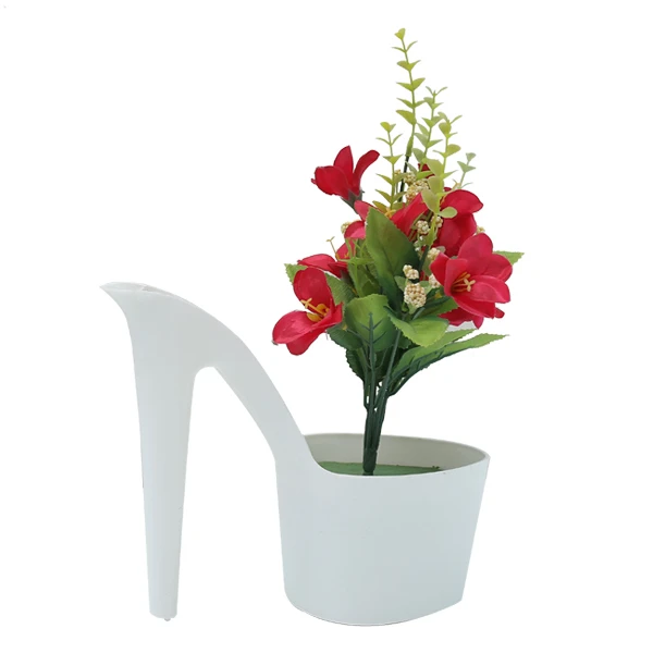 Garden Flower Pots /High-heeled Shoes Partten/wholesale/plastic