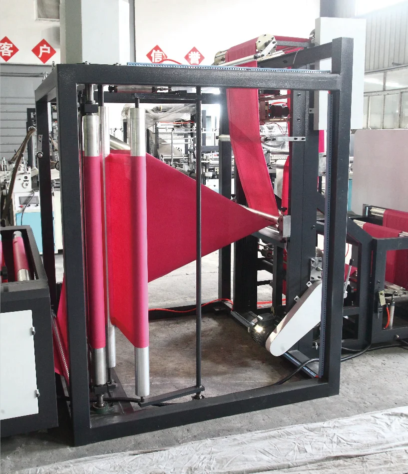 Taiwan Ultrasonic tshirt bag making machine for making non woven bags