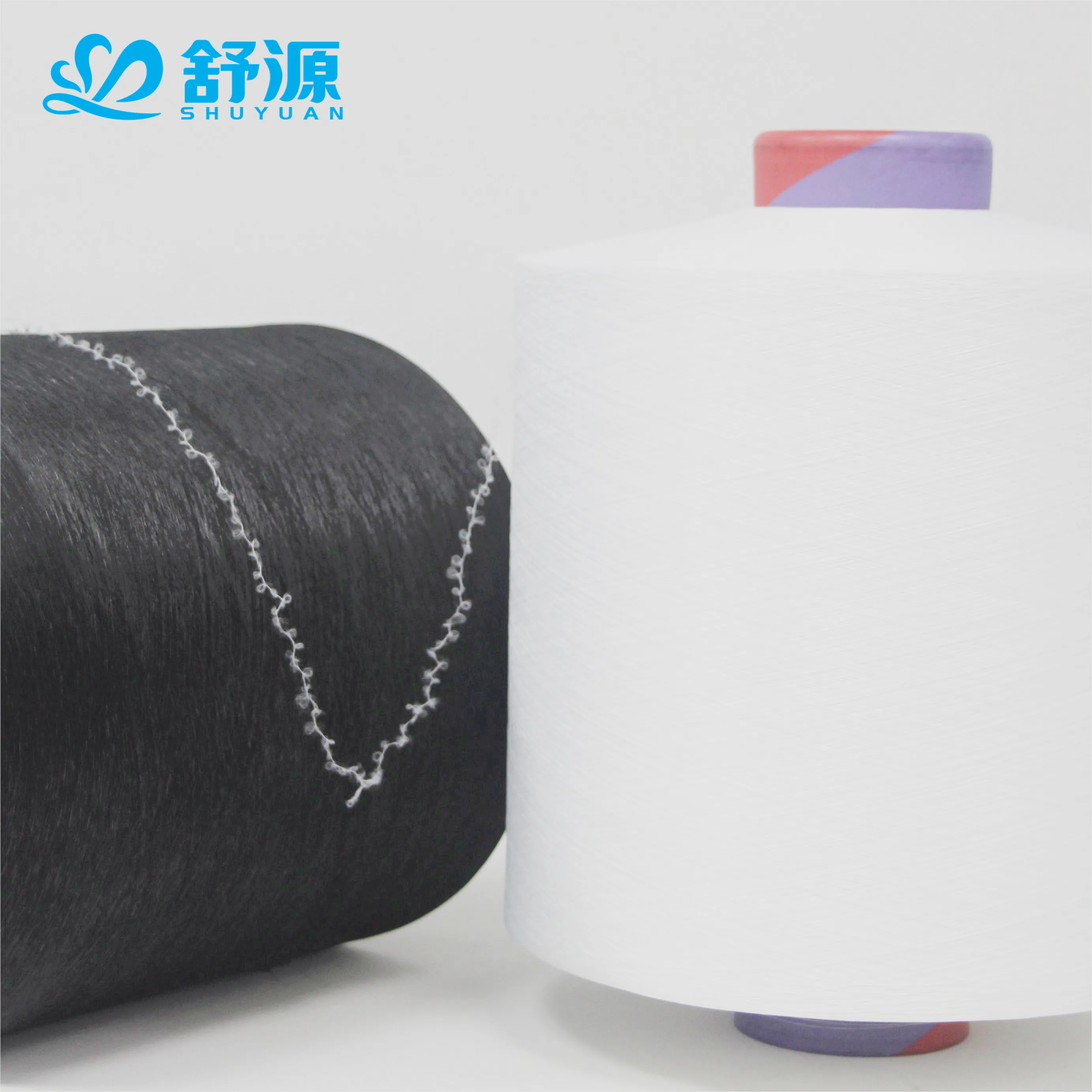 Shuyuan Cover Yarn ACY 150D/48F/20D Spandex Covered Yarn for Socks