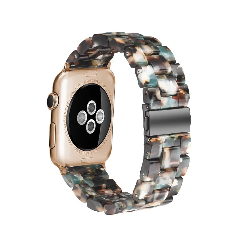  Ремешок полимерный для Apple Watch 1 2 3 4 5 6 SE сменный Браслет наручных часов Iwatch 38 40 42 44 мм разные