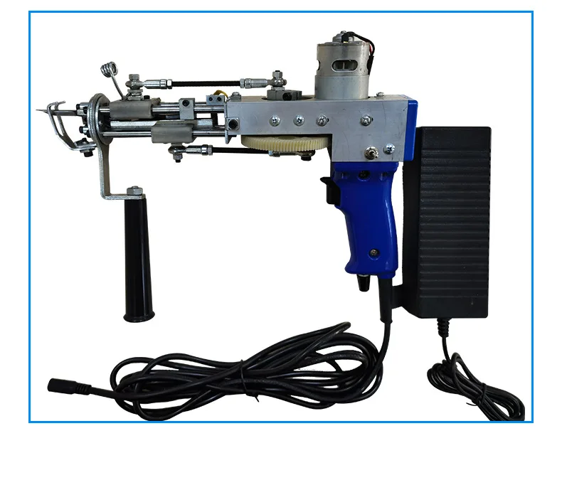 Tufting Gun Cut Pile Rug Gun Machine Starter Kit Rug Tufting Kit Electric Tufting Gun Carpet Weaving Flocking Machine