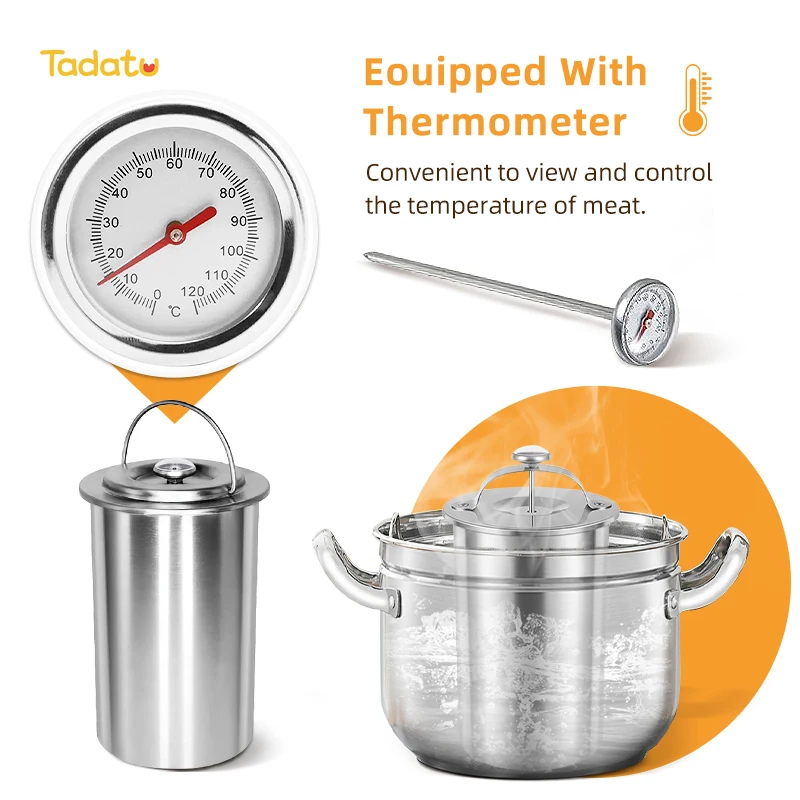 Stainless Steel Ham Meat Press Tools Meat Press Ham Maker for Making Ham