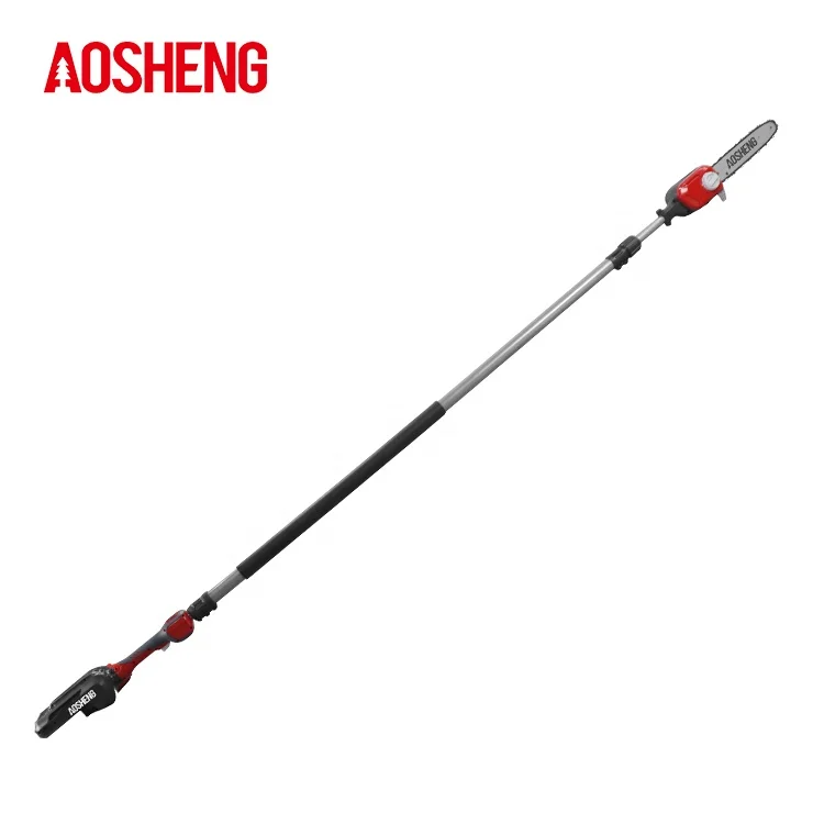 AOSHENG 40V Professional Cordless Pole Chain Saw 4m Retractable Lithium Pole Saw