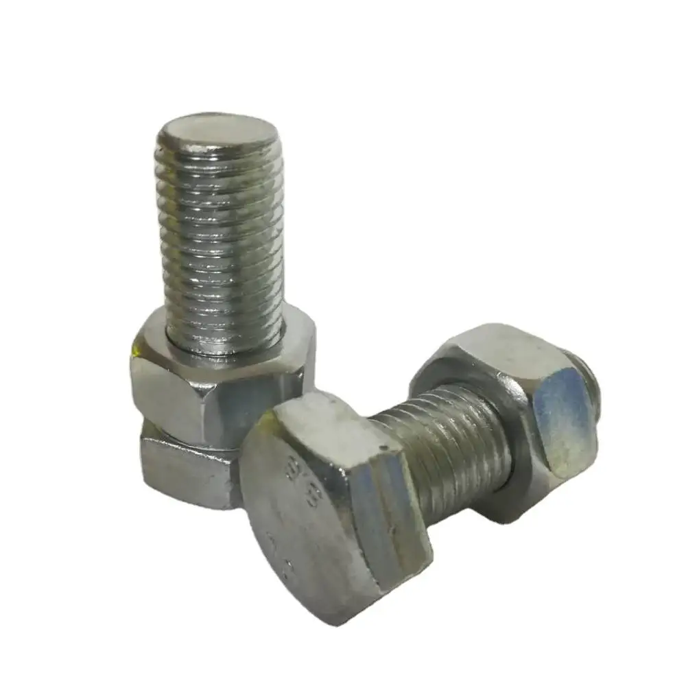 High strength Galvanized hexagon bolt