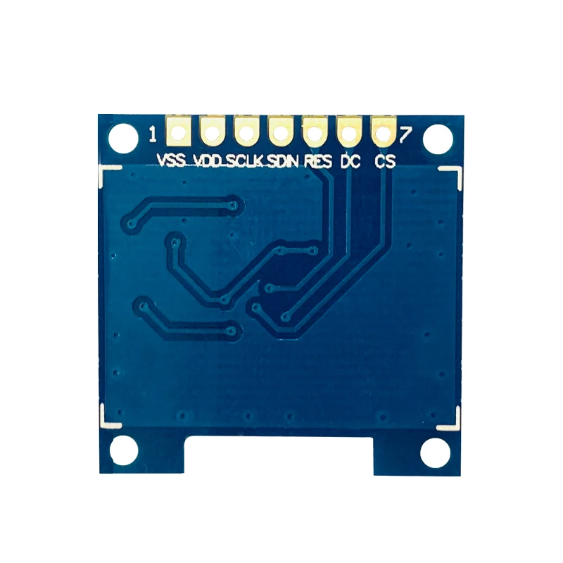 0.96 inch OLED 12864 dot matrix compatible SSD1306 drive 7 pin SPI I2C white blue yellow blue color module display 3.3V