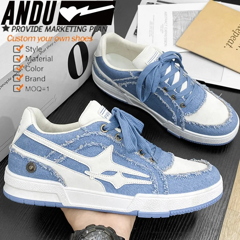 Sneakers Men Sportschuhe Chaussures De Sport Men Custom Sneaker Manufacturers Walking Style Sneakers Custom Men Shoes Running