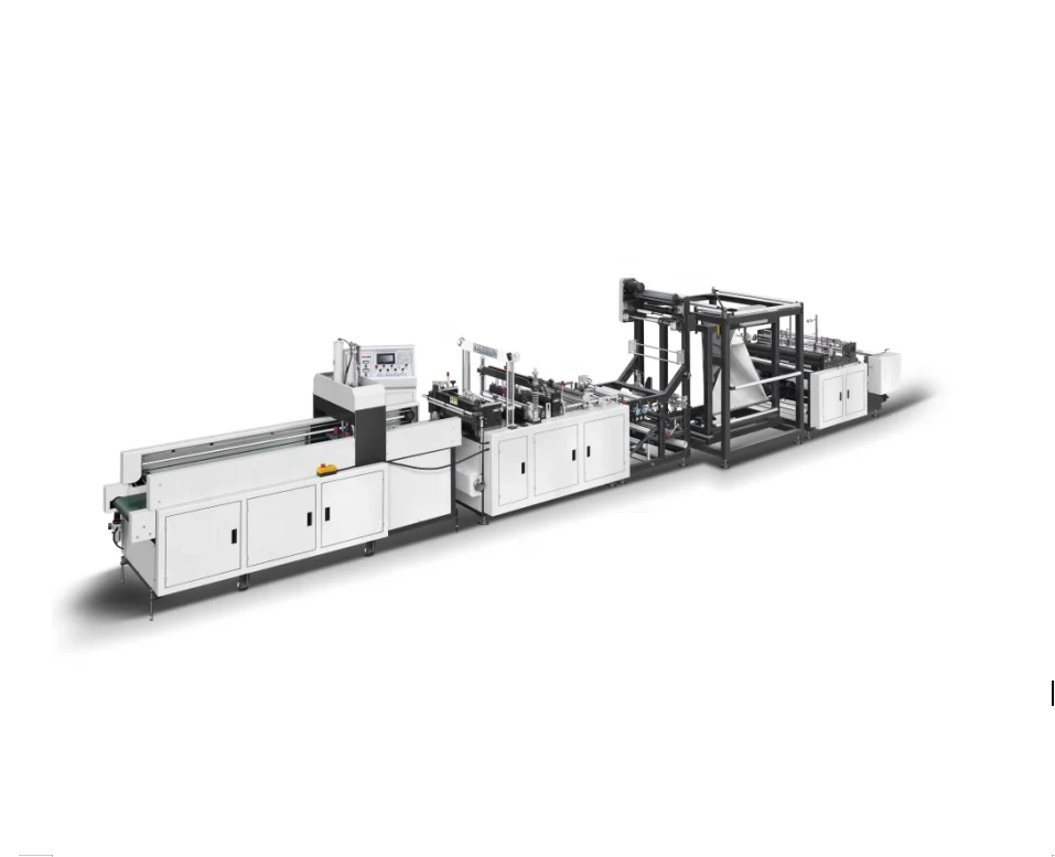 W Cut D cut машина для производства нетканых сумок для H-образных нетканых сумок