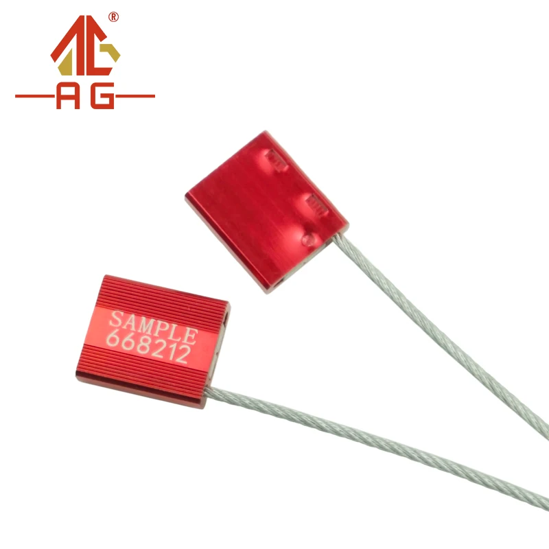 AG C012 Coal Mine Trucker Barcode Laser Printed Factory Price Cable Seal
