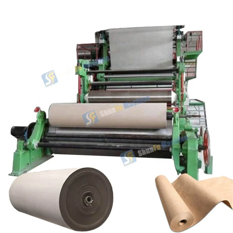 paper production machine for small business used kraft paper machine for sale