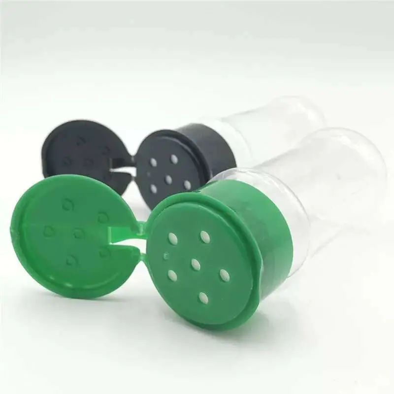 F3-112 пригодный для пищевых продуктов PE пластиковая бутылка специй Jar Контейнер органайзер соли травы специи и перец