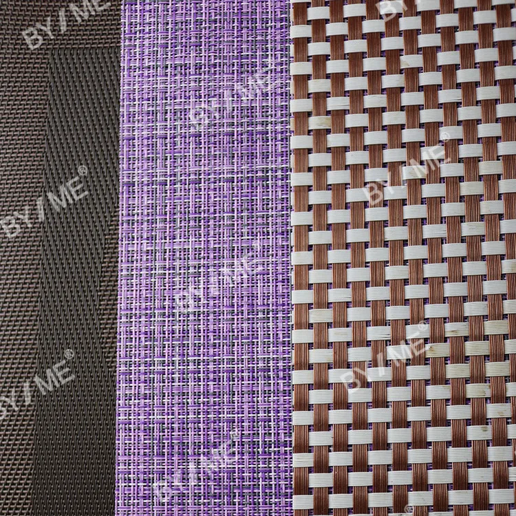 PVC Teslin mesh fabric for furniture