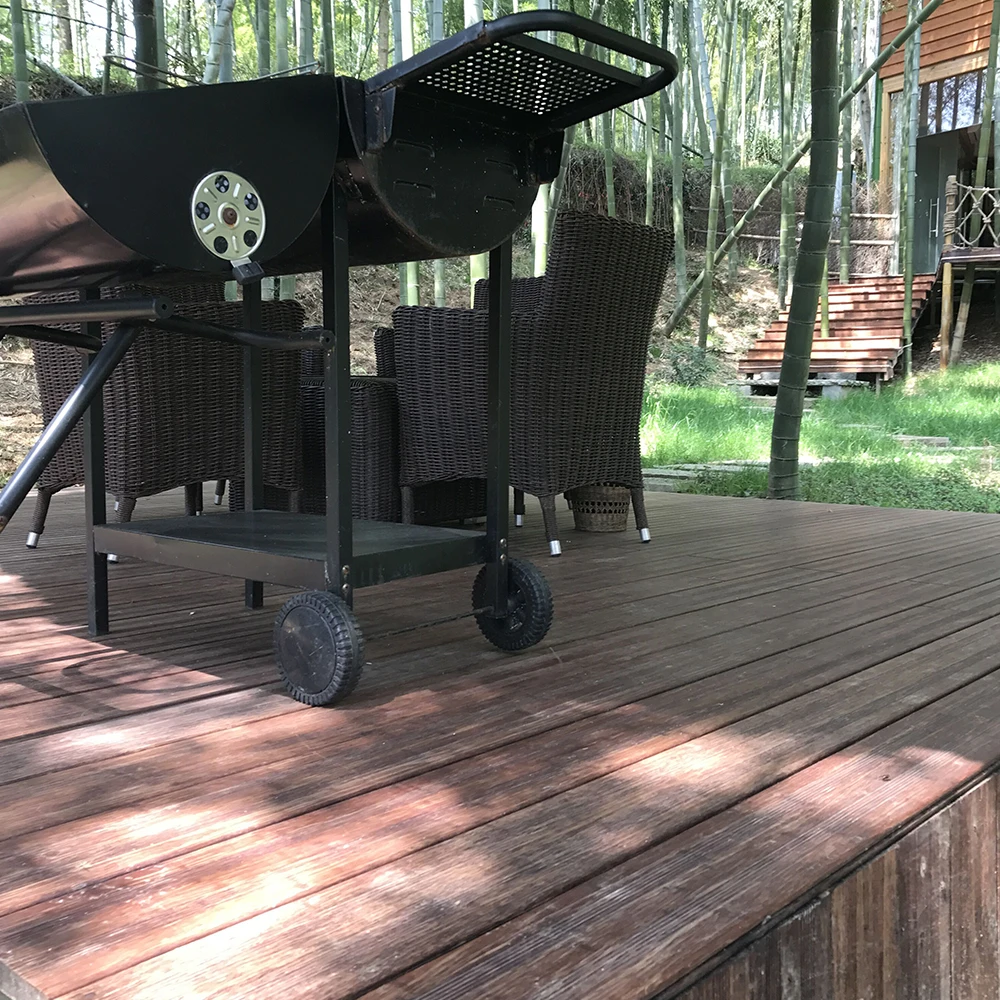 
ECO forest bamboo outdoor waterproof floor high resistance strand woven bamboo flooring 