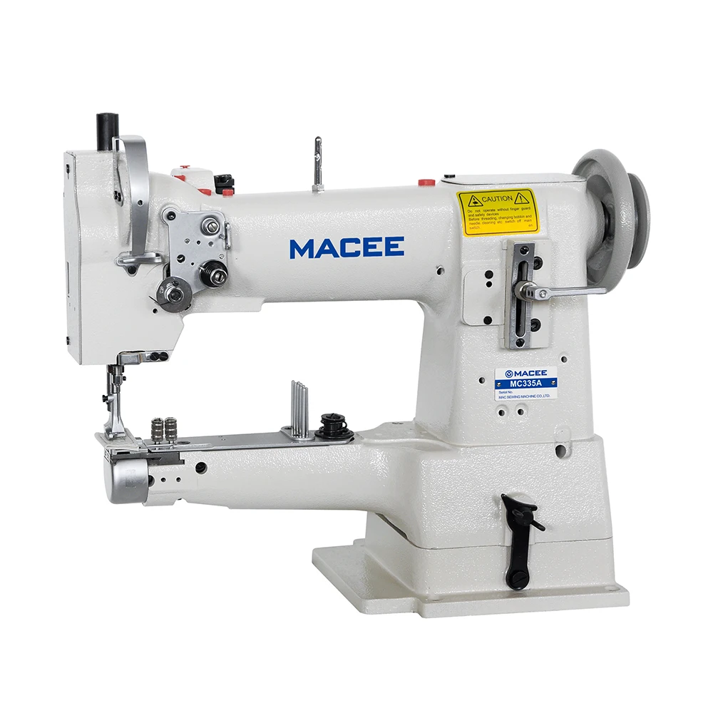MC 335A Heavy Duty Walking Foot Cylinder Bed Horizontal Feed Binding Single Needle Lockstitch Sewing Machine