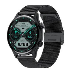 Ladies Men Gold Black Silver Big Round Screen Stainless Steel Nfc Hk8pro Reloj Smart Watch Hk8 Pro Smartwatch