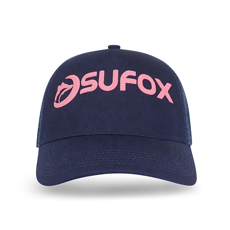 A Frame 3D Puff Printing Trucker Hat Snapback Cap Wholesale custom hats for men caps 5 panel hat