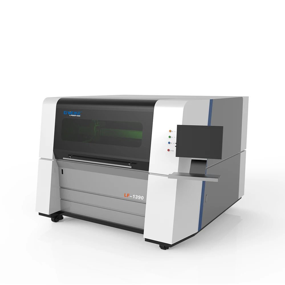 Gweike 1390 stainless steel laser cutting machine metal cutting machinery fiber laser iron cutting