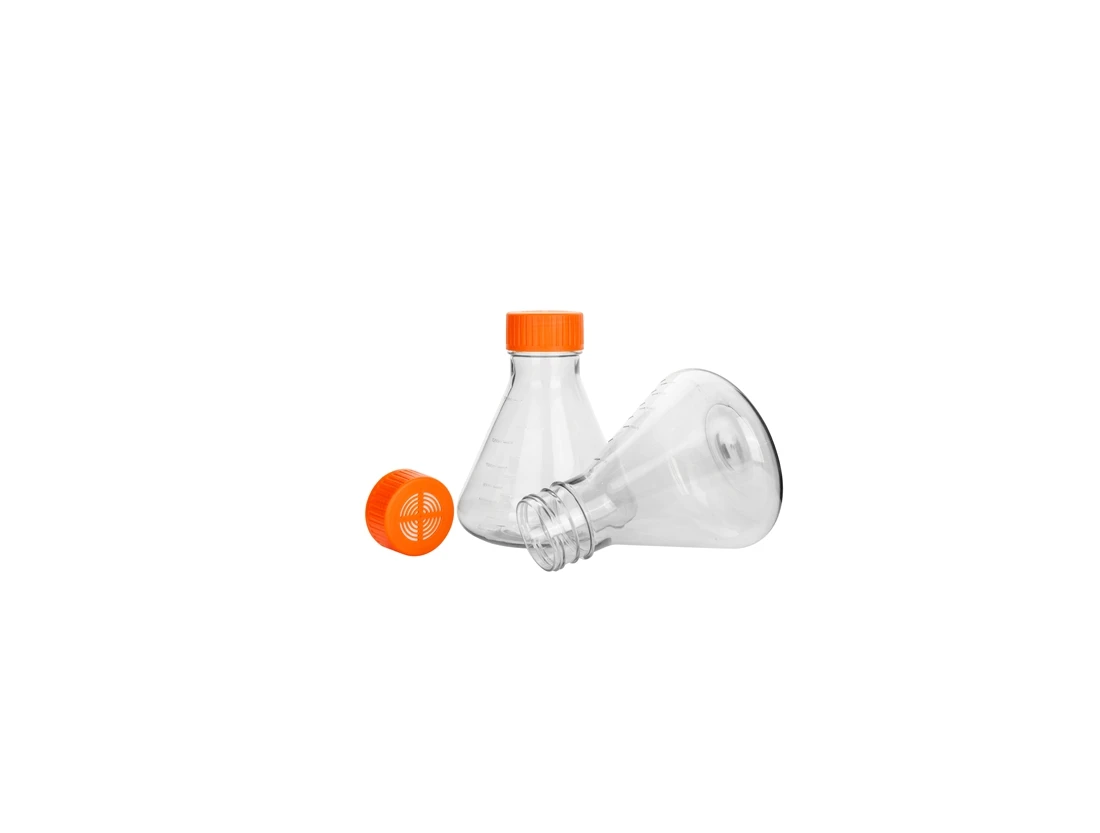  Durable and high temperature resistant clear conical flask used in