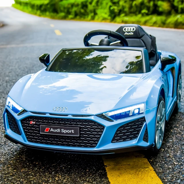 Licensed Audi R8 Spyder children 12v battery toy car kids electric ride on car kinder auto elektro kids electric ride