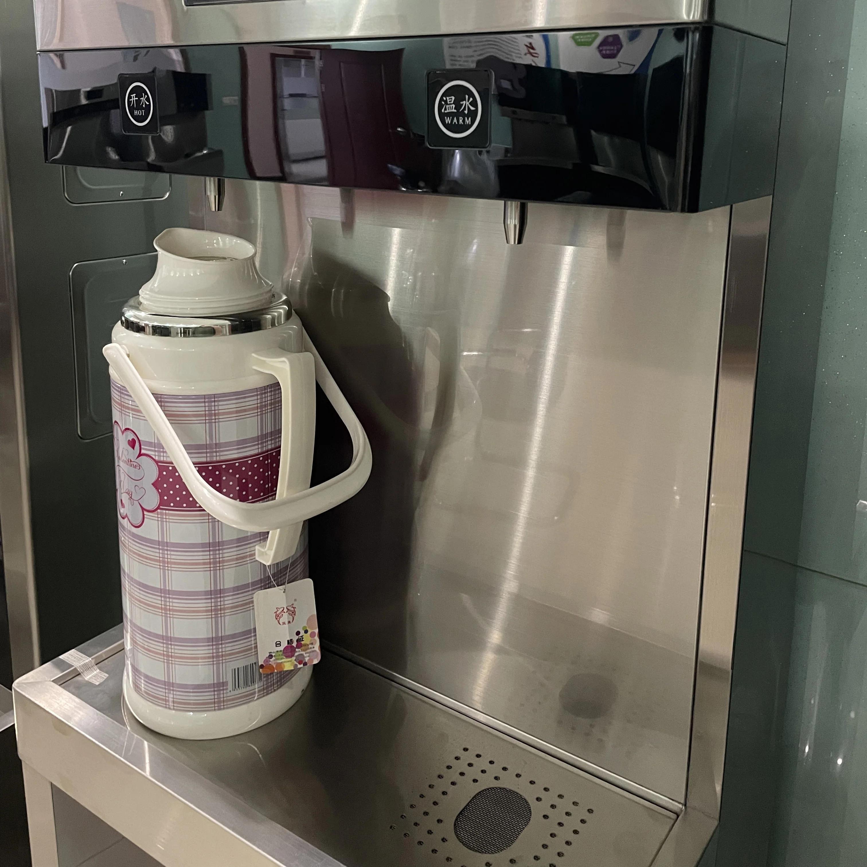 Stainless steel Cold Water Dispenser With Filter Water Purifier With Compressor Cooling cold water dispenser