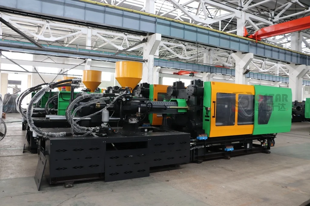 Быстрая скорость 550t 5500kn машина для литья Пластика Машина Для Хранения Коробка фруктов овощей ящик