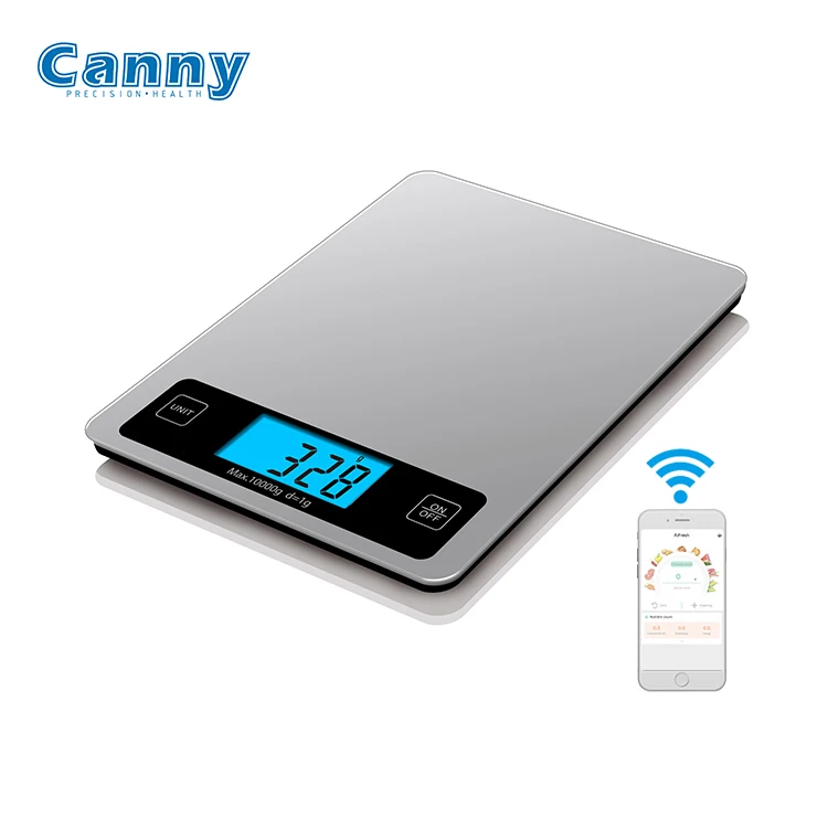 Canny New Best Selling Products 10Kg Weighing Measuring Smart Blue-tooth Kitchen Scale