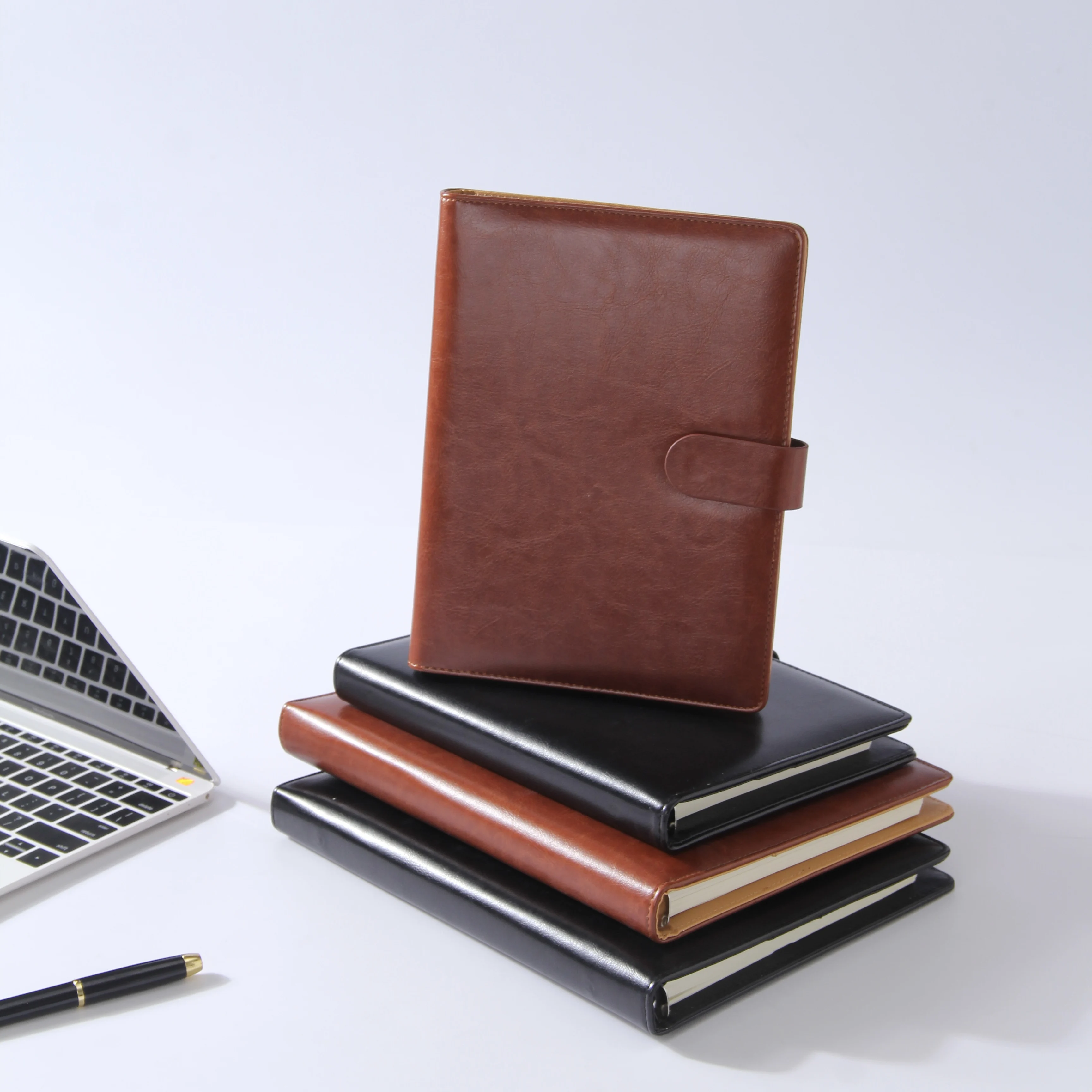 A5 B5  Loose leaf refillable notebook diary custom logo planner journal