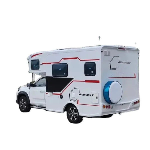 Pickup 4X4 Maxus Motorhome RV |Motorhome camper  with 2bed 1bathroom   China Motorhome Manufacturers