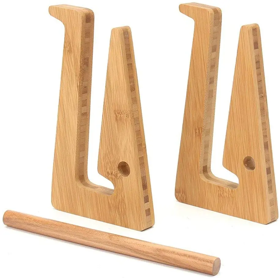 Simple Bamboo Laptop Stands,  Desktop Stand for Notebook Computer 11-14 inch