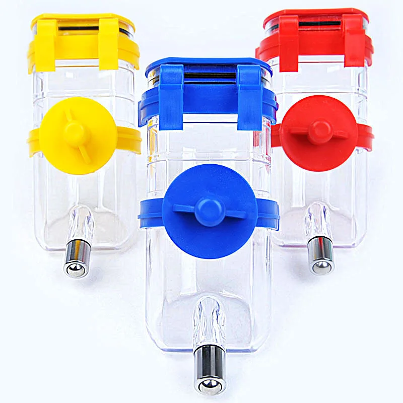 350ml capacity hammer needle kettle carrot drinker Hanging plastic water dispensers for dogs and small animals
