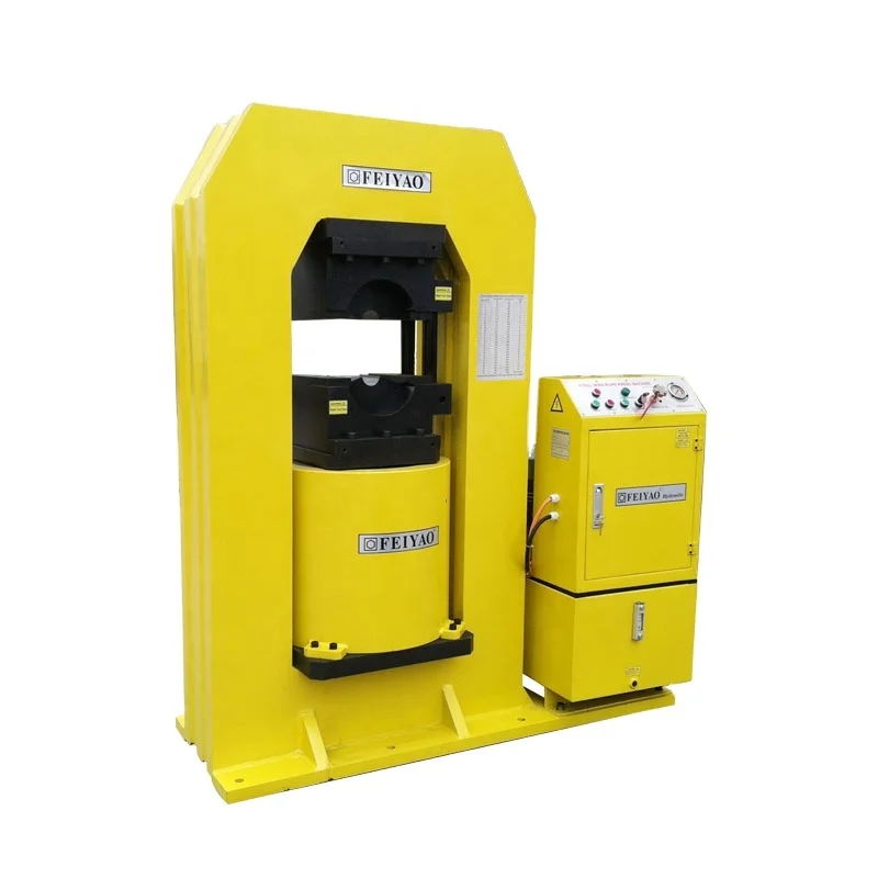 100 150 500 800 1000 1500 2000 ton Hydraulic steel wire rope swaging splicing sling pressed machine