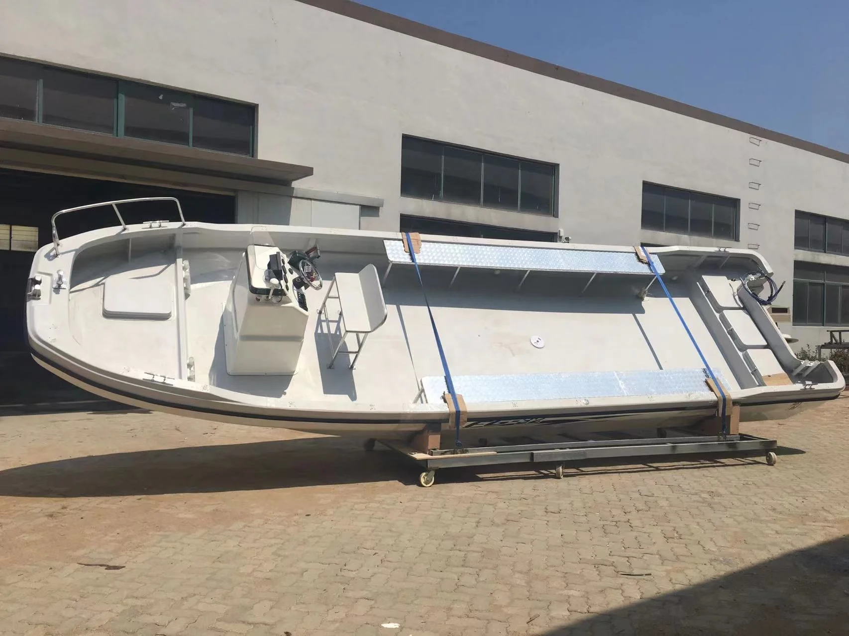 9.6m 32ft  Easy Console Big Top Long Bench For Passenger Fiberglass  Fishing Fishing Panga Boat