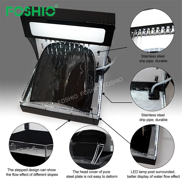 Foshio Auto Ppf Transparent Vinyl Film Display Car Film Hydrophobic Tester