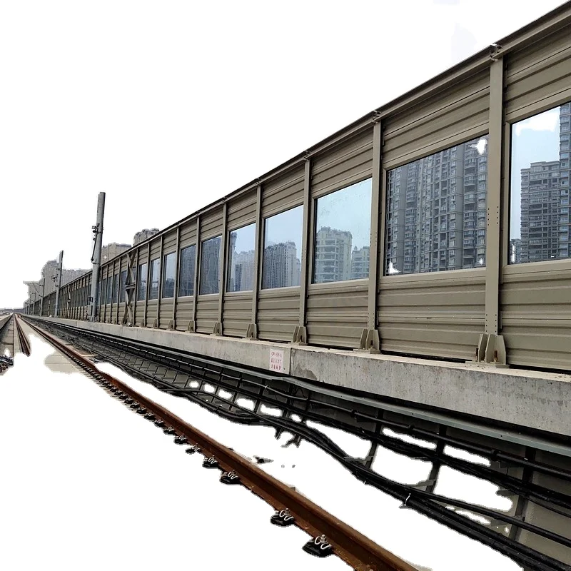 Source manufacturer supplies road and railway sound barriers outdoor noise barrier
