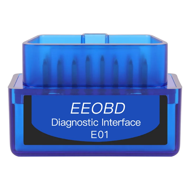 EEOBD E01 Bluetooth Diagnostic Adapter Tester Car Diagnostic Tool ELM327 Code Reader OBD2 Car Scanner Support Multi-Brand Cars
