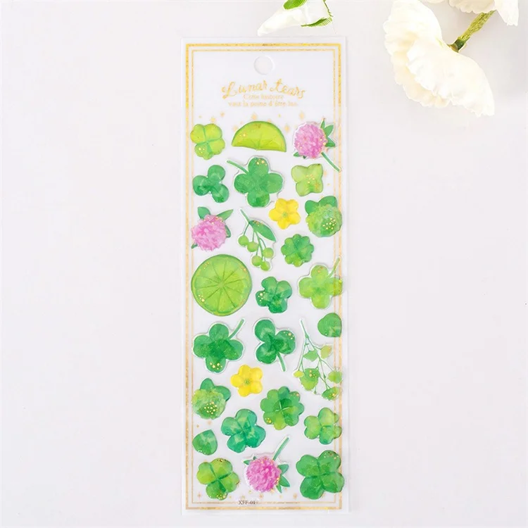 Wholesale Dreamy Drop Glue Decoration Crystal Sticker Epoxy Adhesive Seal Resin Stickers