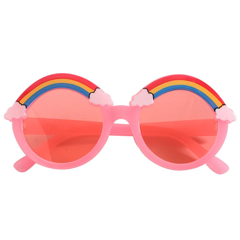 
Children rainbow cartoon decorative glasses male kid sunglasses girls sunglasses child 