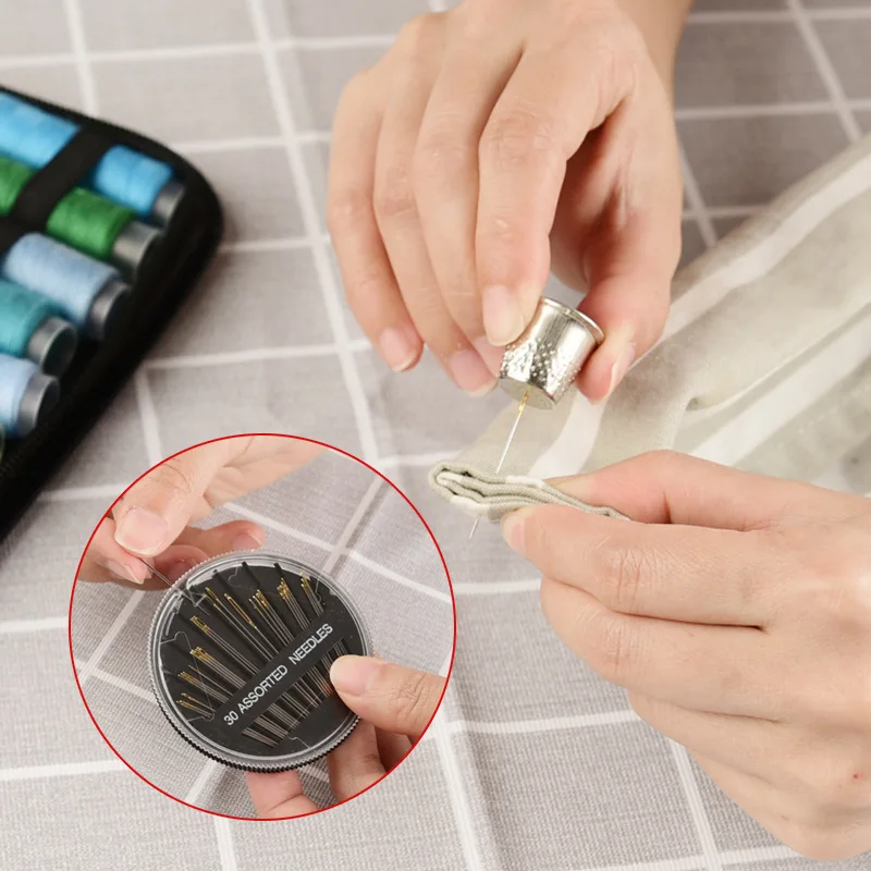 Premium DIY Sewing Kits for Travel Sewing Set Household Portable 183 PCS Convenient Colorful Hand Sewing 5sets