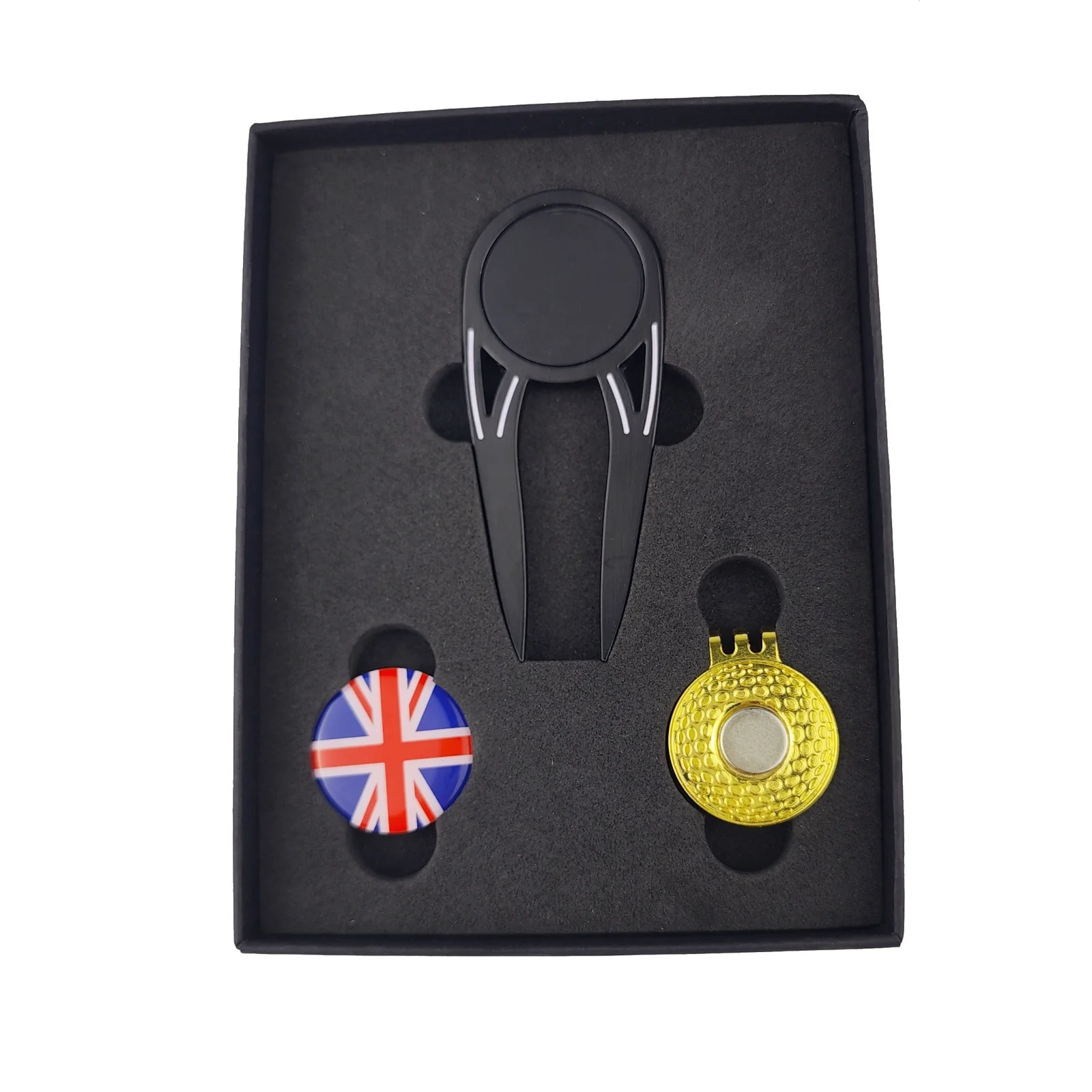 Custom Golf Divot Tool Hat Clip Poker Chip With Magnet Ball Marker Golf Ball Marker Custom Logo Blank Magnetic Golf Ball Marker