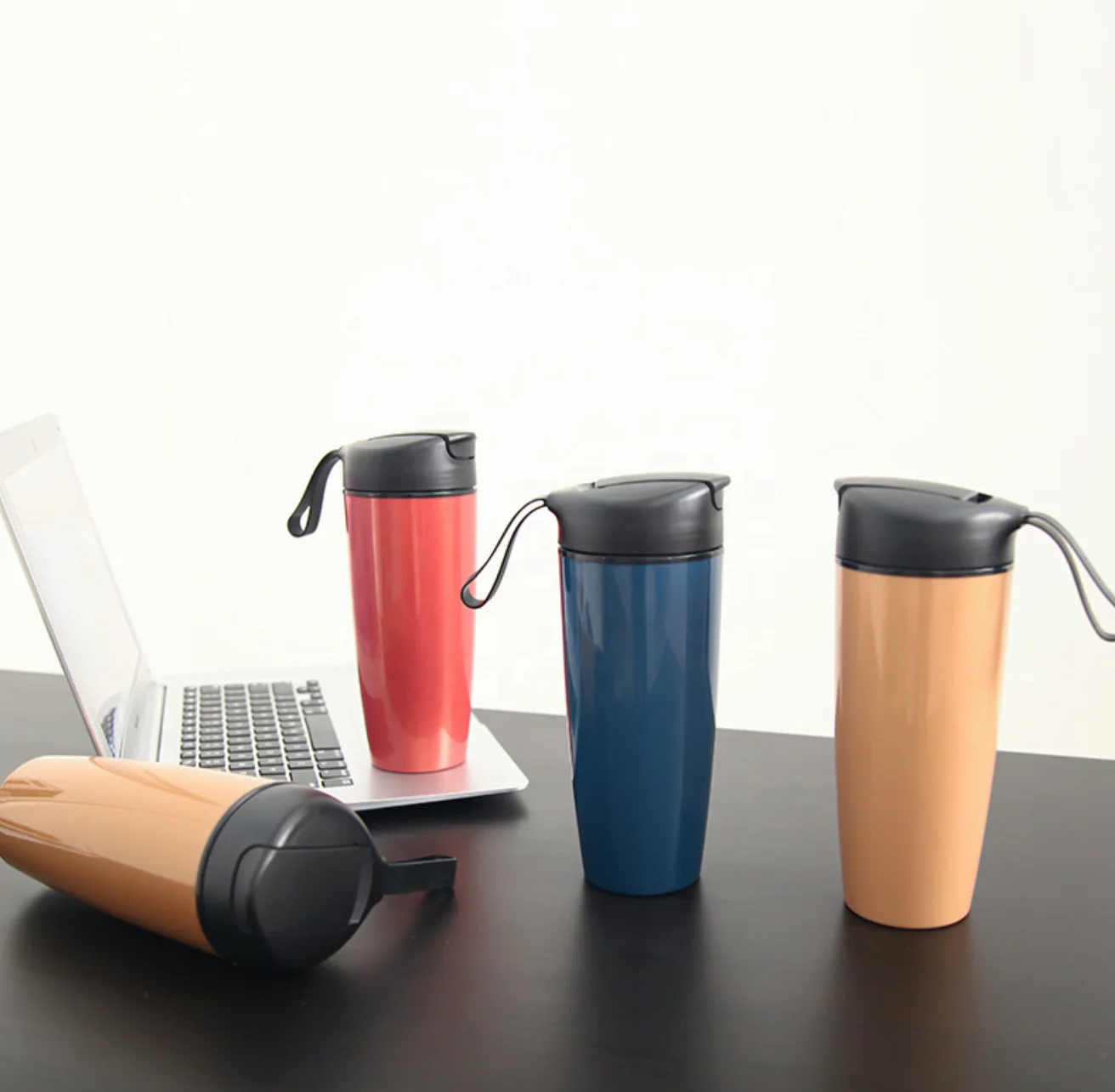 Eco Friendly Insulated Sport Ceramic Inner Wall Water Bottles with Custom Logo