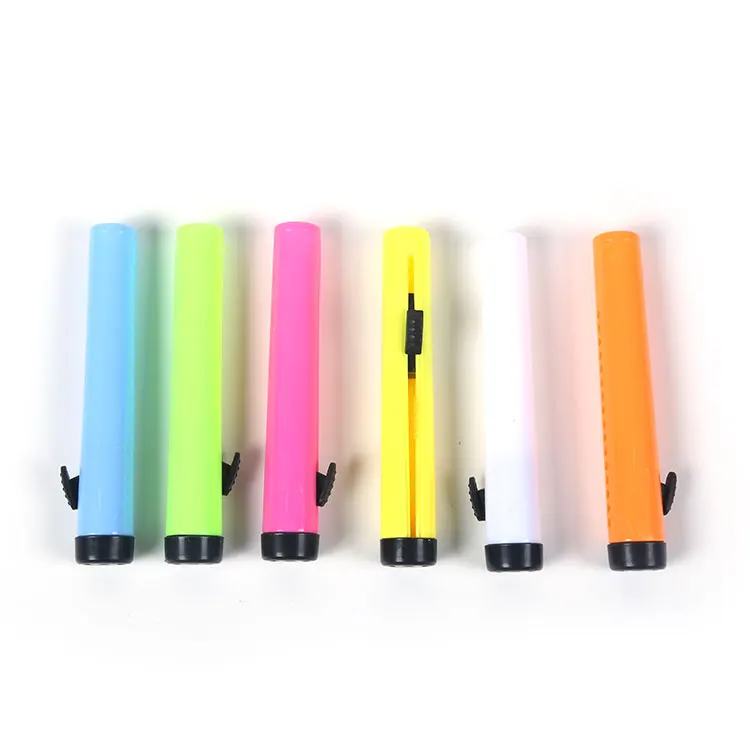 One Stop Solution Custom Pen Case Not Dirty Hard Single Plastic Display Pen Case For Wax Crayon