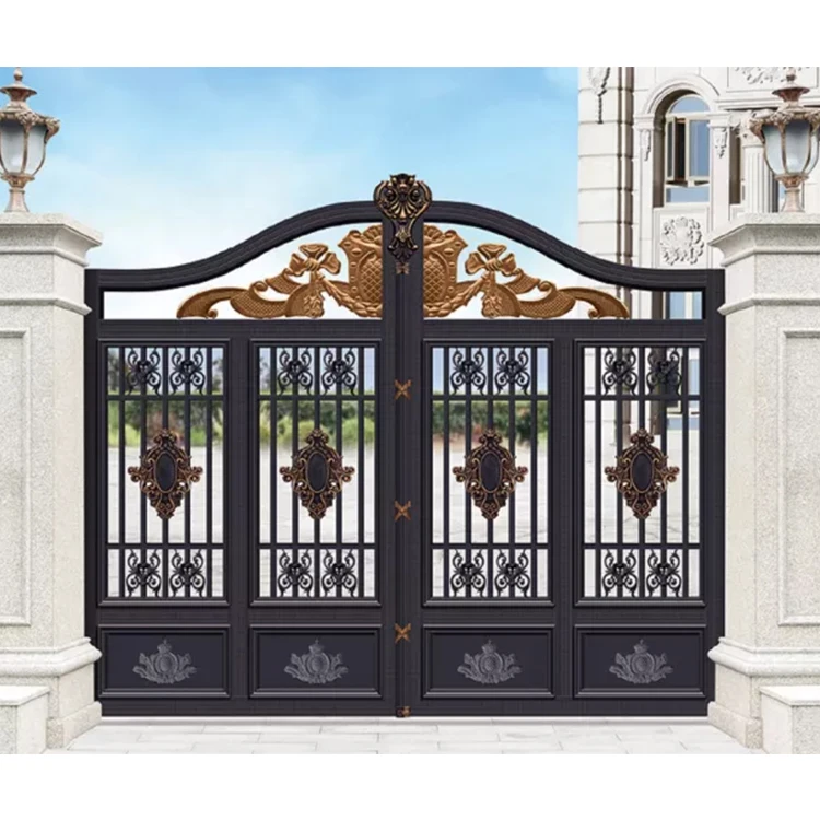 Chinese Courtyard Decorative Door Flowers Closet Louver Door Front Door antique wrought iron garden gate