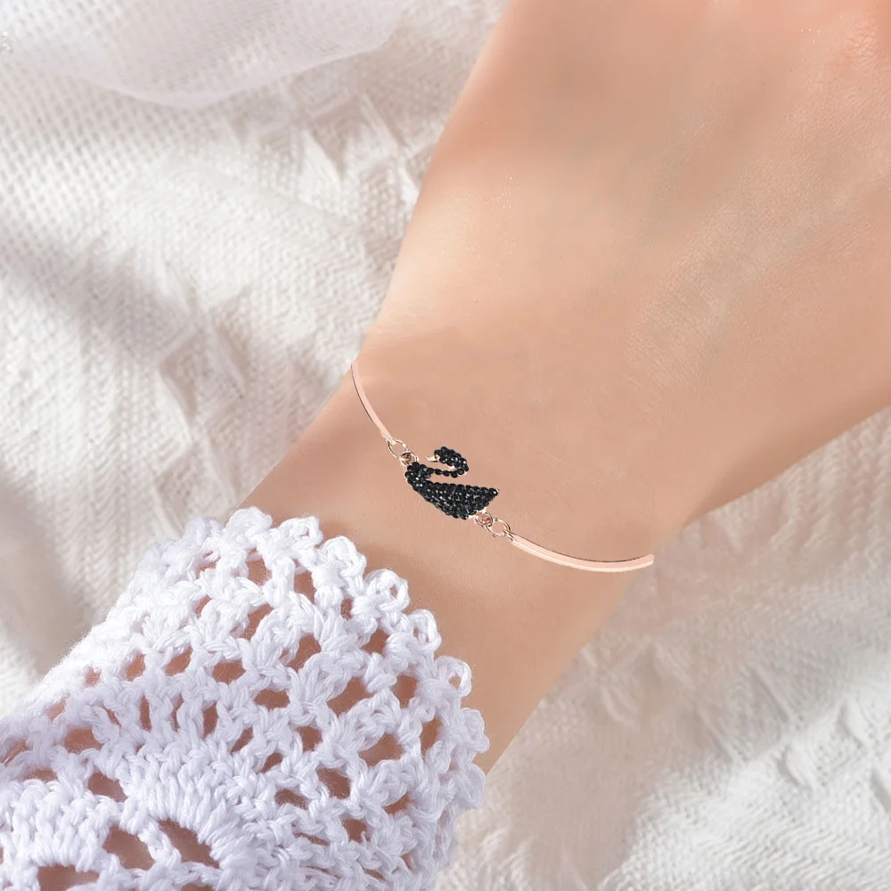 Новый креативный браслет в Корейском стиле регулируемый из розового золота женская одежда универсальные ювелирные изделия оптовая продажа